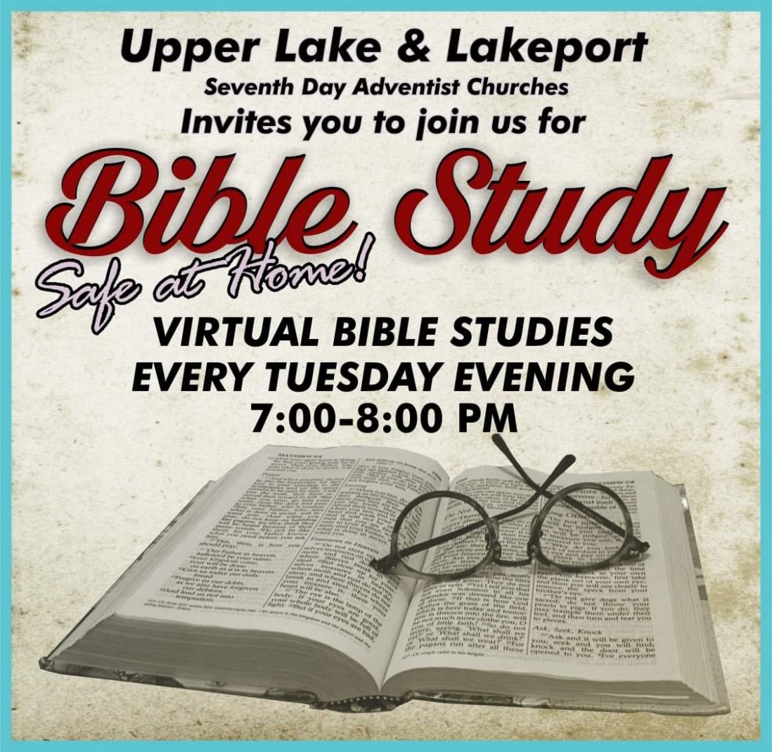 Weekly Bible Study Online Lakeport Community Seventhday Adventist